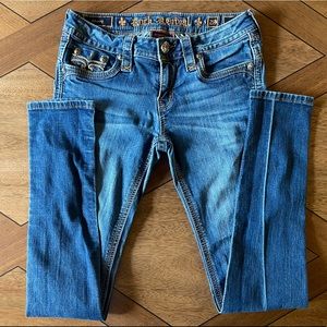 Rock Revival Calli Skinny Jeans sz 28